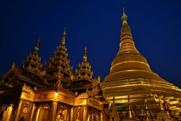 【ミャンマー】ヤンゴンNo.1観光地。金色に輝く『シュエダゴンパゴダ』を訪れた。