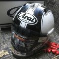 【バイクネタ】カワサキのメタリックオーシャンブルーカラーのバイクに乗っている人には、ARAIの『SZ-ram4 ハラダ・ツアー』のヘルメットがおススメ！